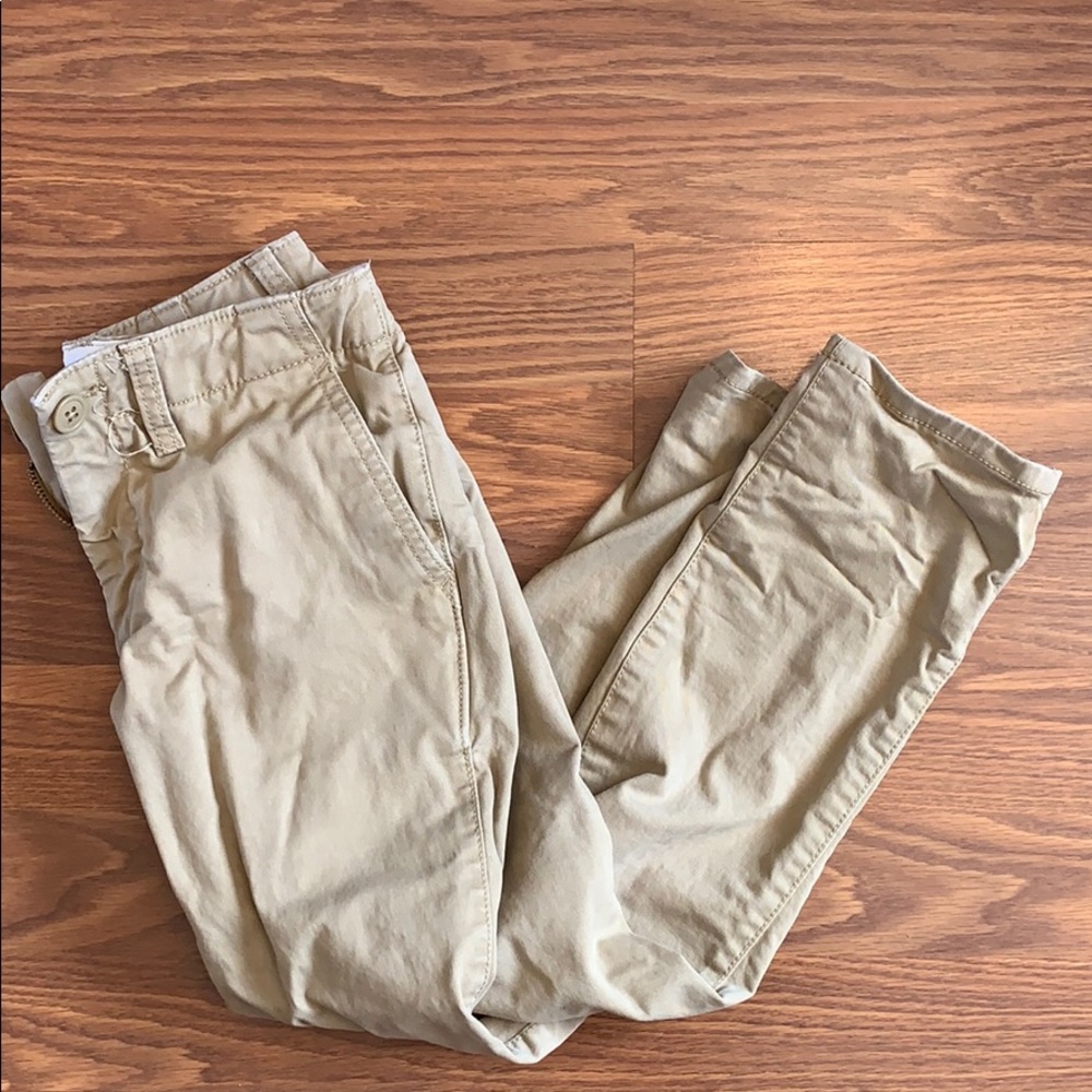 Gap Kids Khaki Pants with adjustable waist Size 7